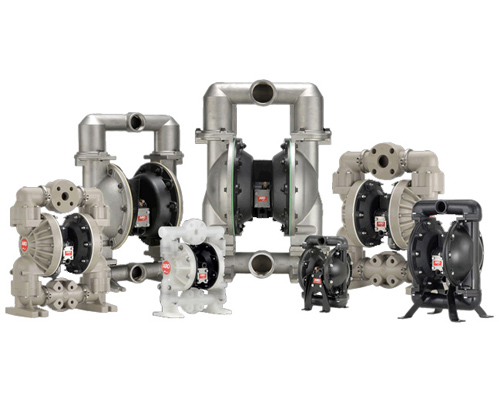 Double diaphragm pumps from the PRO series