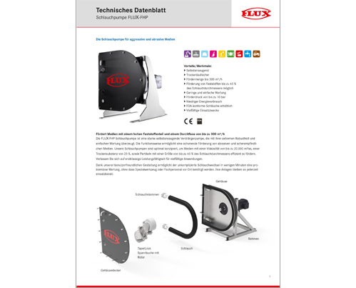 Schlauchpumpe FLUX-FHP