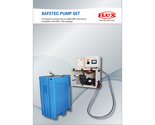 SAFETEC Pump set
