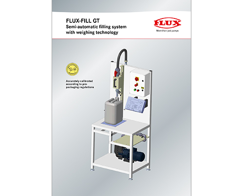 Filling system FLUX-FILL GT