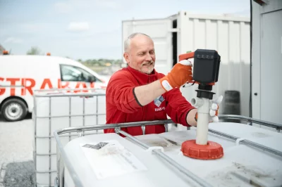 Akku-Motor FBM 4100 im Einsatz bei STRABAG