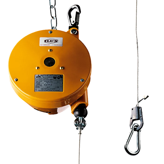 Spring balancer for drum pumps