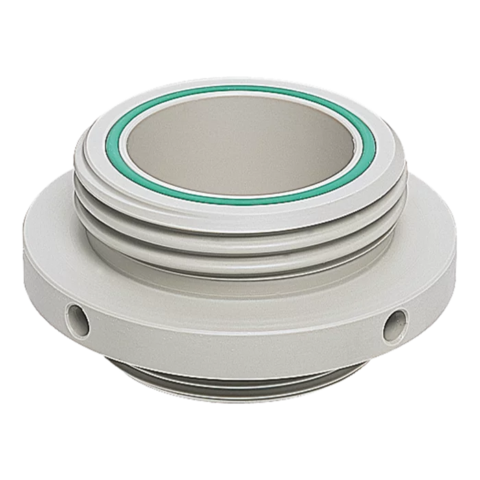 Threaded ring for fume gland