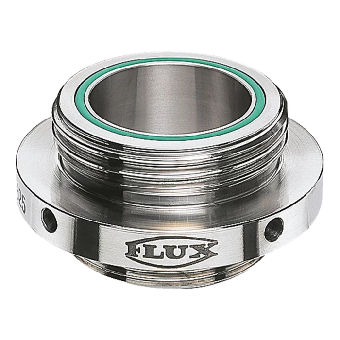 Threaded ring for fume gland