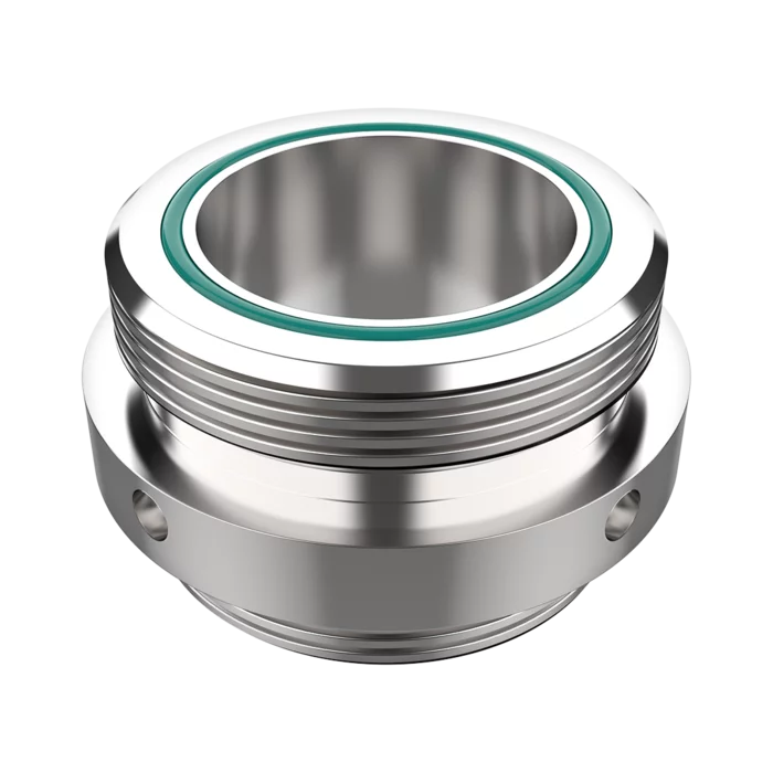 Threaded ring for fume gland