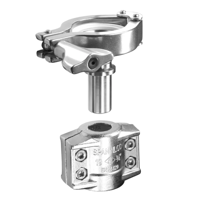 Hose fitting DN32-Clamp 2(FKM)