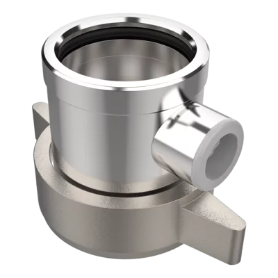 Valve part for fume gland