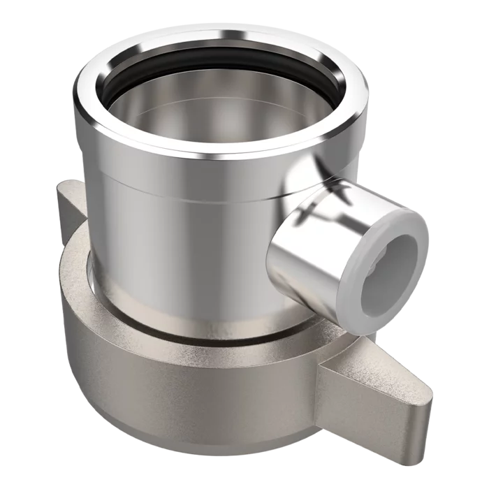 Valve part for fume gland