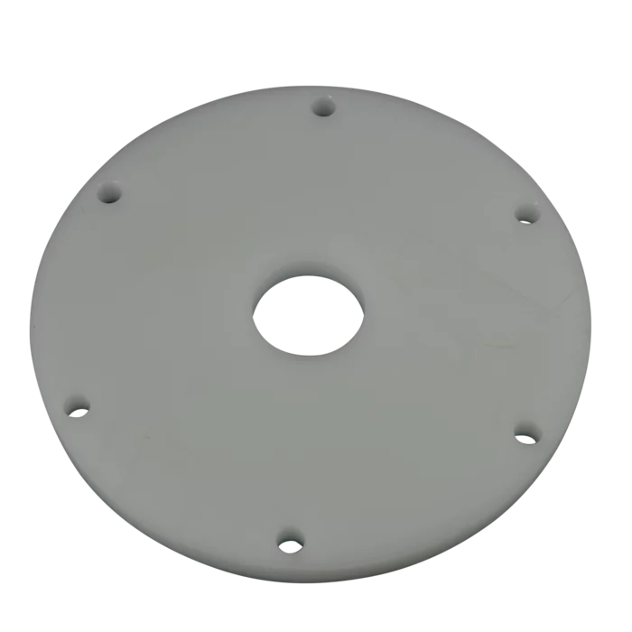 Einbauflansch aus PVDFAußen-Ø 445 mm