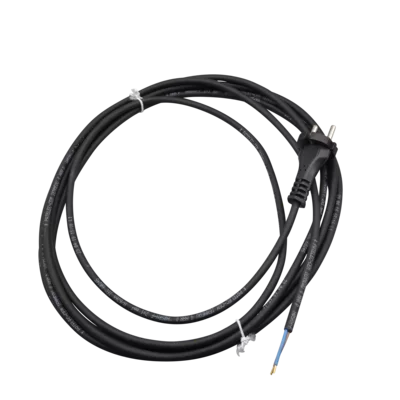 Netz-Anschlusskabel m. Stecker110-240Volt, Typ H 05 RN-F2
