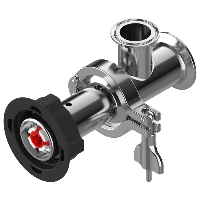 MINIFLUX Sanitary, FKM, FOOD Anschluss Zulauf Clamp 2"